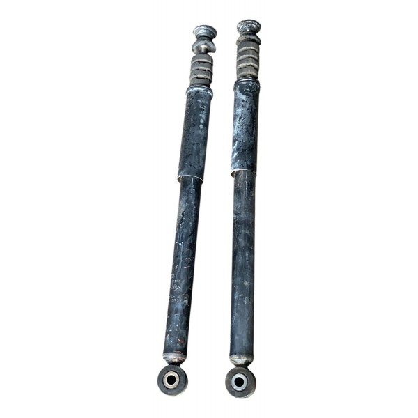 Par Amortecedor + Coxim Batente Coifa Traseiro Duster 4x2